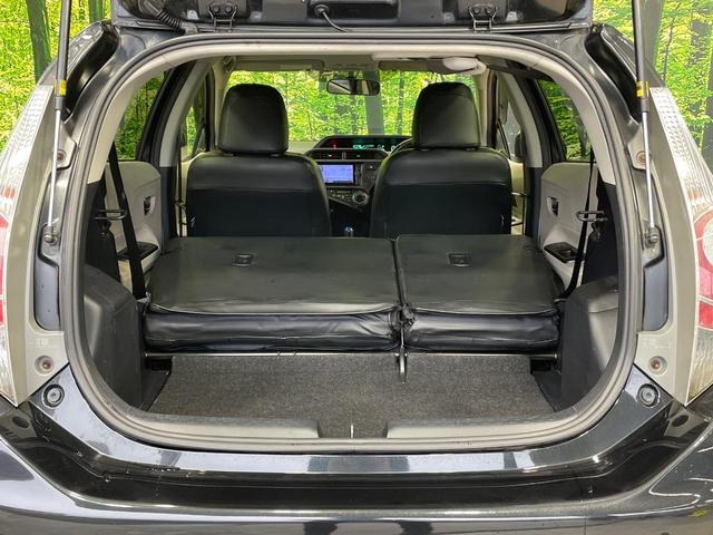 アクア G 純正ナビ バックカメラ 前席シートヒーター スマートキー LEDヘッド ETC オートライト オートエアコン 純正15インチアルミ Bluetooth CD DVD再生 フルセグ 革巻きステアリング(10枚目)