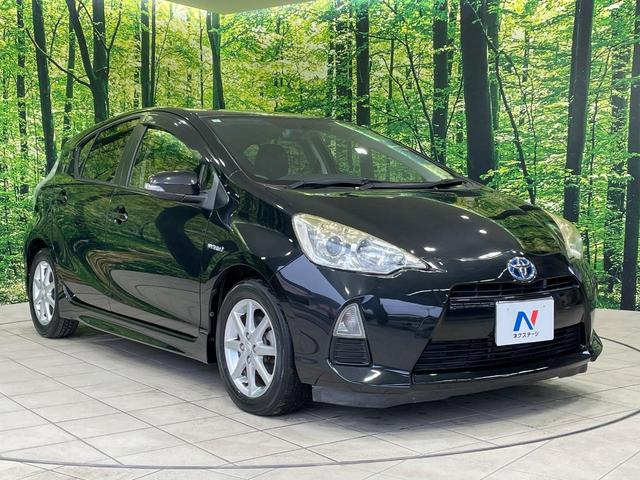 アクア G 純正ナビ バックカメラ 前席シートヒーター スマートキー LEDヘッド ETC オートライト オートエアコン 純正15インチアルミ Bluetooth CD DVD再生 フルセグ 革巻きステアリング(16枚目)