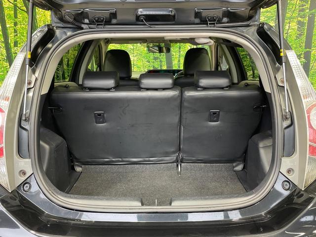 アクア G 純正ナビ バックカメラ 前席シートヒーター スマートキー LEDヘッド ETC オートライト オートエアコン 純正15インチアルミ Bluetooth CD DVD再生 フルセグ 革巻きステアリング(35枚目)