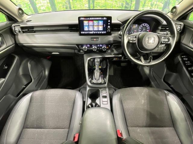 ヴェゼル e:HEV Z 全周囲カメラ 衝突被害軽減システム レーダークルーズ 電動リアゲート ハーフレザーシート コーナーセンサー スマートキー LEDヘッド ETC2.0 オートハイビーム 車線逸脱警報 オートライト(2枚目)