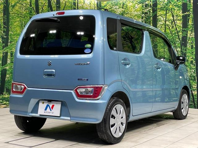 ワゴンR ハイブリッドFX 衝突被害軽減システム シートヒーター ドラレコ コーナーセンサー スマートキー オートハイビーム 車線逸脱警報 オートライト オートエアコン CD(17枚目)