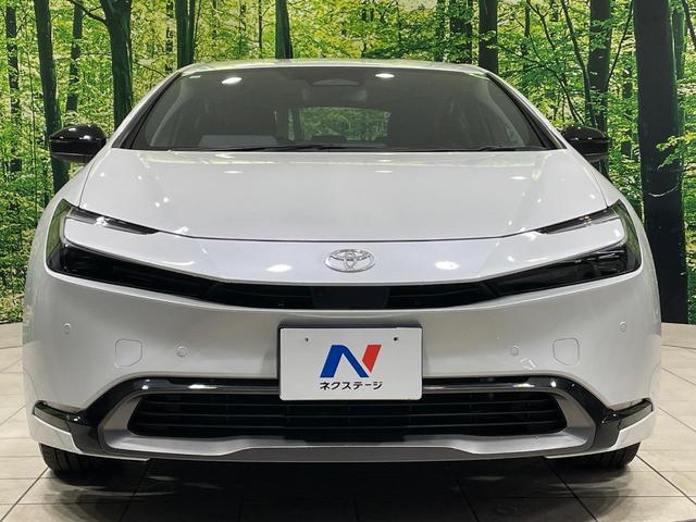 プリウス Ｚ　純正１２インチナビ　全周囲カメラ　衝突被害軽減システム　レーダークルーズ　禁煙車　前席シートエアコン　コーナーセンサー　スマートキー　ＬＥＤヘッドライト　ＥＴＣ２．０　オートハイビーム（14枚目）