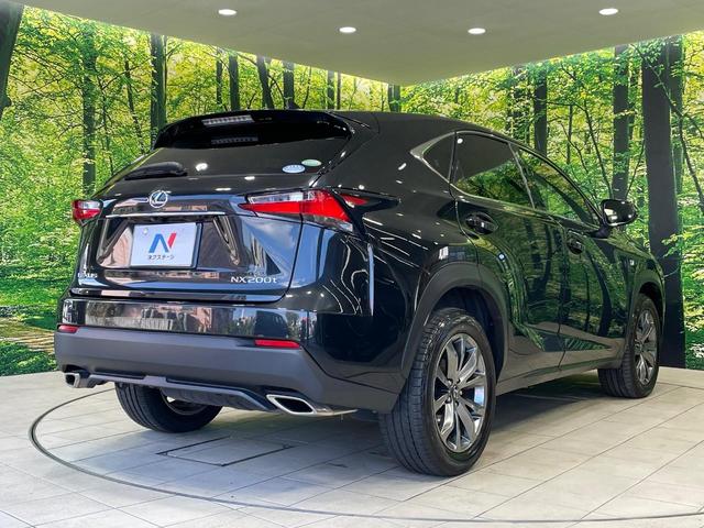 NX NX200t Fスポーツ ターボ サンルーフ 純正SDナビ 全周囲カメラ 衝突軽減 100V電源 レーダークルーズ 禁煙車 電動リアゲート レザーシート 前席シートエアコン 前席パワーシート ドラレコ ETC コーナーセンサー(17枚目)