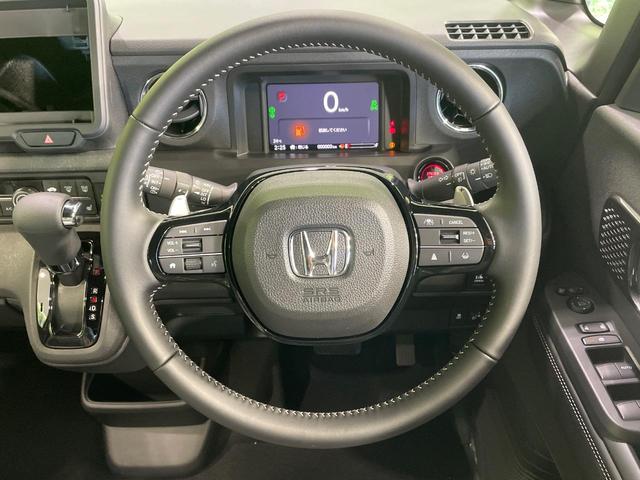 N-BOXカスタム ターボコーディネートスタイル ターボ 届出済未使用車 両側電動ドア 衝突被害軽減システム レーダークルーズ コーナーセンサー スマートキー LEDヘッド オートハイビーム 車線逸脱警報 オートライト オートエアコン(11枚目)