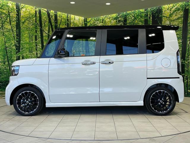 N-BOXカスタム ターボコーディネートスタイル ターボ 届出済未使用車 両側電動ドア 衝突被害軽減システム レーダークルーズ コーナーセンサー スマートキー LEDヘッド オートハイビーム 車線逸脱警報 オートライト オートエアコン(25枚目)