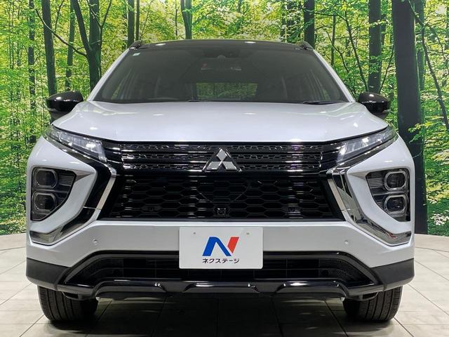 エクリプスクロス ブラックエディション 純正8インチナビ 4WD サンルーフ 全周囲カメラ 衝突被害軽減システム レーダークルーズ 禁煙車 電動リアゲート ハーフレザーシート 全席シートヒーター パワーシート コーナーセンサー(14枚目)