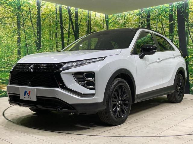 エクリプスクロス ブラックエディション 純正8インチナビ 4WD サンルーフ 全周囲カメラ 衝突被害軽減システム レーダークルーズ 禁煙車 電動リアゲート ハーフレザーシート 全席シートヒーター パワーシート コーナーセンサー(16枚目)