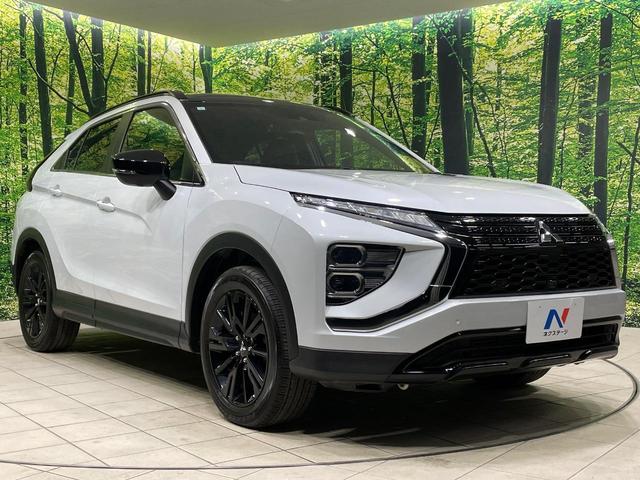 エクリプスクロス ブラックエディション 純正8インチナビ 4WD サンルーフ 全周囲カメラ 衝突被害軽減システム レーダークルーズ 禁煙車 電動リアゲート ハーフレザーシート 全席シートヒーター パワーシート コーナーセンサー(26枚目)