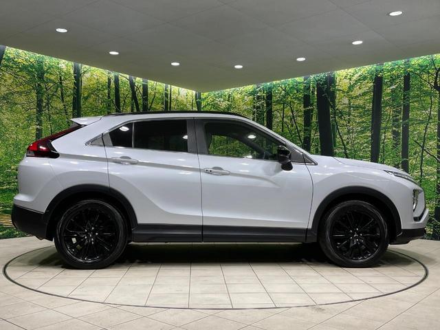 エクリプスクロス ブラックエディション 純正8インチナビ 4WD サンルーフ 全周囲カメラ 衝突被害軽減システム レーダークルーズ 禁煙車 電動リアゲート ハーフレザーシート 全席シートヒーター パワーシート コーナーセンサー(27枚目)