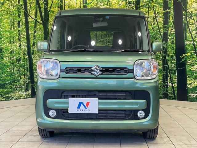 スペーシア ハイブリッドG 衝突被害軽減システム 禁煙車 コーナーセンサー スマートキー 車線逸脱警報 オートライト オートエアコン(14枚目)