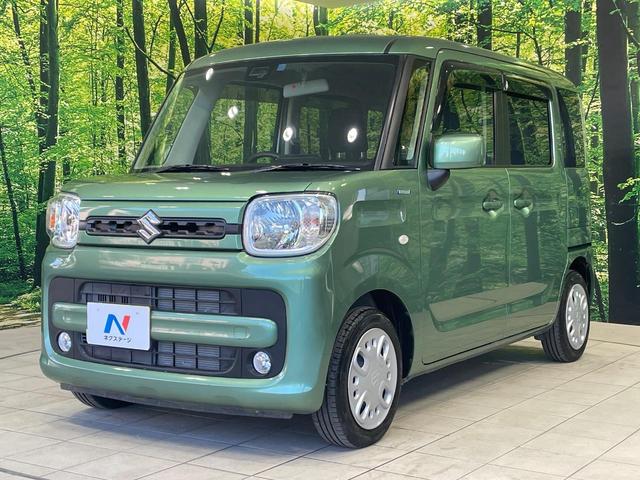 スペーシア ハイブリッドG 衝突被害軽減システム 禁煙車 コーナーセンサー スマートキー 車線逸脱警報 オートライト オートエアコン(24枚目)