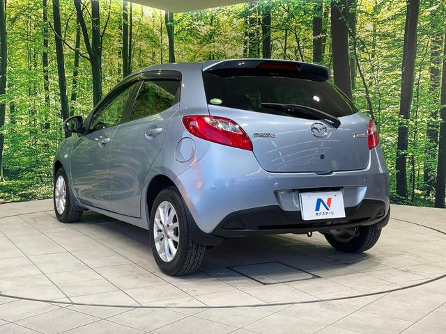 デミオ 13C-V スマートエディションII 純正ナビ バックカメラ 禁煙車 コーナーセンサー スマートキー HIDヘッド オートライト Bluetooth CD DVD再生 フルセグ ステアリングスイッチ フォグライト 電動格納ミラー(26枚目)