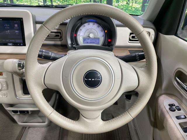 アルトラパン X ナビ バックカメラ 衝突軽減装置 禁煙車 シートヒーター ドラレコ スマートキー HIDヘッド ETC オートライト オートエアコン 純正14インチアルミ Bluetooth CD DVD フルセグ(11枚目)