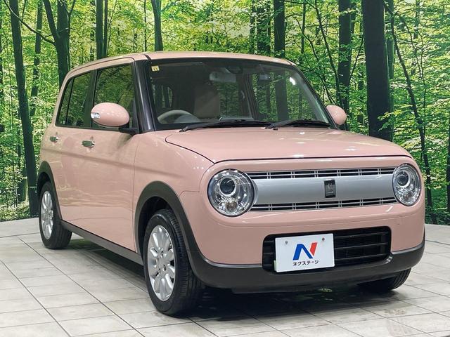 アルトラパン X ナビ バックカメラ 衝突軽減装置 禁煙車 シートヒーター ドラレコ スマートキー HIDヘッド ETC オートライト オートエアコン 純正14インチアルミ Bluetooth CD DVD フルセグ(16枚目)