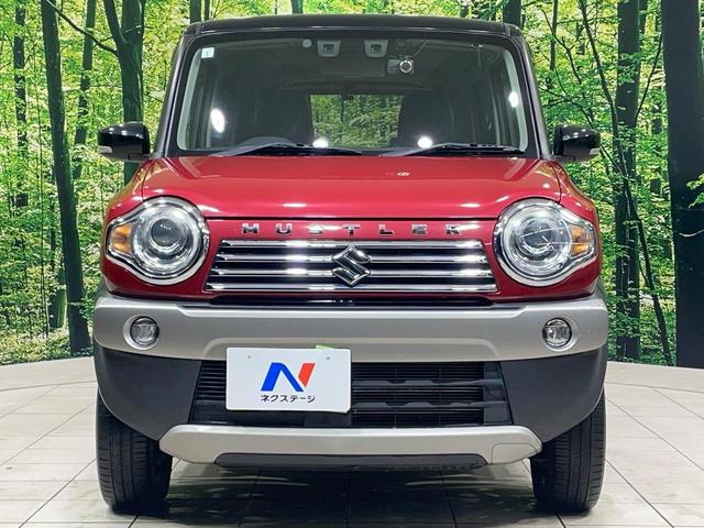 ハスラー ＪスタイルＩＩ　ＳＤナビ　バックカメラ　衝突被害軽減システム　禁煙車　ハーフレザーシート　シートヒーター　ドラレコ　スマートキー　ＨＩＤヘッド　ＥＴＣ　車線逸脱警報　オートエアコン　純正１４インチアルミ　ＣＤ（14枚目）