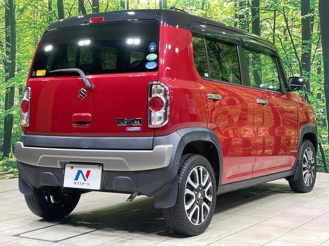 ハスラー ＪスタイルＩＩ　ＳＤナビ　バックカメラ　衝突被害軽減システム　禁煙車　ハーフレザーシート　シートヒーター　ドラレコ　スマートキー　ＨＩＤヘッド　ＥＴＣ　車線逸脱警報　オートエアコン　純正１４インチアルミ　ＣＤ（17枚目）
