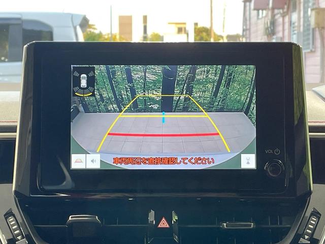 カローラスポーツ ハイブリッドG Z 純正8型ディスプレイ バックカメラ 衝突軽減装置 レーダークルーズ 前席シートヒーター ハーフレザーシート コーナーセンサー スマートキー LEDヘッド ETC オートハイビーム 車線逸脱警報(4枚目)