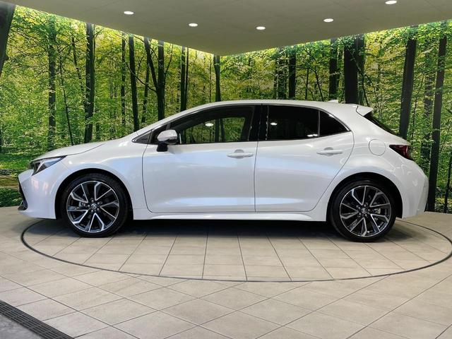 カローラスポーツ ハイブリッドG Z 純正8型ディスプレイ バックカメラ 衝突軽減装置 レーダークルーズ 前席シートヒーター ハーフレザーシート コーナーセンサー スマートキー LEDヘッド ETC オートハイビーム 車線逸脱警報(25枚目)