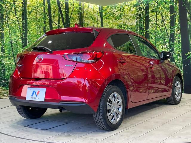 MAZDA2 15S スマートエディション 純正ナビ 全周囲カメラ 衝突軽減装置 禁煙車 前後ドラレコ コーナーセンサー スマートキー LEDヘッド ETC オートハイビーム ブラインドスポットモニター 車線逸脱警報 オートライト(17枚目)
