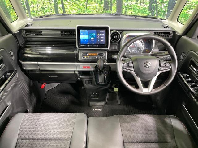 スペーシアカスタム ハイブリッドXS 両側電動ドア 8型ナビ バックカメラ 衝突軽減装置 アダプティブクルーズ 禁煙車 ハーフレザーシート シートヒーター ドラレコ コーナーセンサー スマートキー LEDヘッド ETC オートエアコン(2枚目)