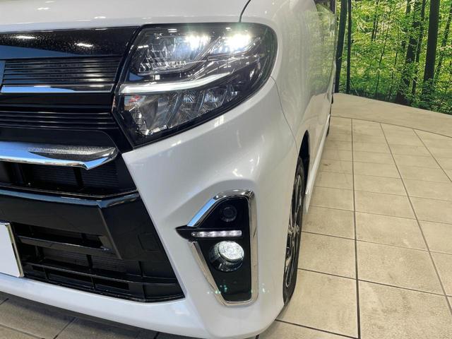 タント カスタムX 両側電動ドア 純正9型ナビ 全周囲カメラ 衝突軽減装置 禁煙車 ハーフレザーシート ドラレコ コーナーセンサー スマートキー LEDヘッド ETC オートハイビーム 純正14インチアルミ(12枚目)