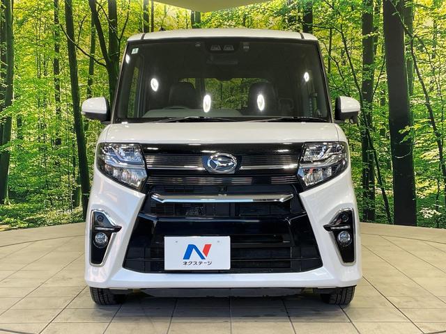 タント カスタムX 両側電動ドア 純正9型ナビ 全周囲カメラ 衝突軽減装置 禁煙車 ハーフレザーシート ドラレコ コーナーセンサー スマートキー LEDヘッド ETC オートハイビーム 純正14インチアルミ(14枚目)