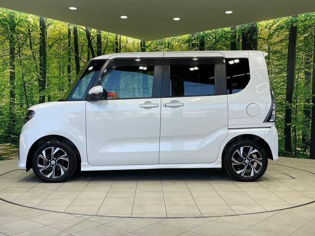 タント カスタムX 両側電動ドア 純正9型ナビ 全周囲カメラ 衝突軽減装置 禁煙車 ハーフレザーシート ドラレコ コーナーセンサー スマートキー LEDヘッド ETC オートハイビーム 純正14インチアルミ(25枚目)