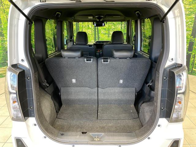 タント カスタムX 両側電動ドア 純正9型ナビ 全周囲カメラ 衝突軽減装置 禁煙車 ハーフレザーシート ドラレコ コーナーセンサー スマートキー LEDヘッド ETC オートハイビーム 純正14インチアルミ(41枚目)