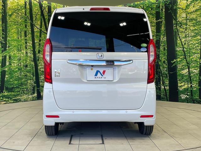 N-BOX L 電動スライドドア バックカメラ 衝突軽減装置 純正ナビ レーダークルズコントロール 禁煙車 コーナーセンサー スマートキー LEDヘッド オートハイビーム 車線逸脱警報 オートライト オートエアコン(15枚目)
