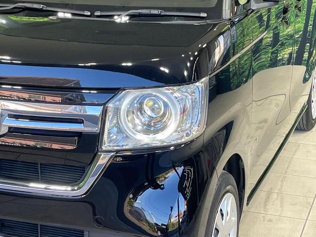 Ｎ－ＢＯＸ Ｌ　電動スライドドア　純正８インチナビ　バックカメラ　衝突被害軽減システム　禁煙車　ドラレコ　コーナーセンサー　スマートキー　ＬＥＤヘッド　ビルトインＥＴＣ　オートハイビーム　車線逸脱警報　オートライト（28枚目）