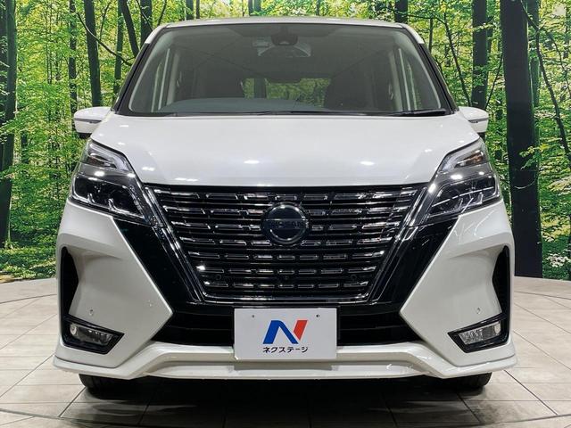 セレナ ハイウェイスターV 純正10インチナビ 全周囲カメラ 衝突被害軽減システム レーダークルーズ 禁煙車 ドラレコ コーナーセンサー スマートキー LEDヘッド ビルトインETC 純正16インチアルミ オートハイビーム(15枚目)