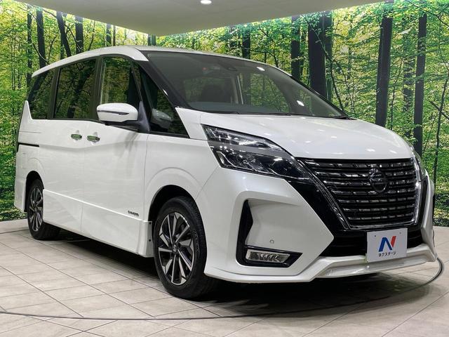 セレナ ハイウェイスターV 純正10インチナビ 全周囲カメラ 衝突被害軽減システム レーダークルーズ 禁煙車 ドラレコ コーナーセンサー スマートキー LEDヘッド ビルトインETC 純正16インチアルミ オートハイビーム(17枚目)