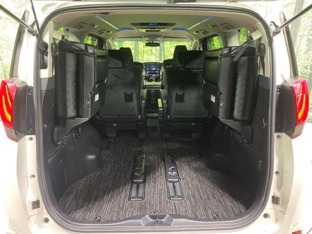 アルファード 2.5S Cパッケージ 両側電動ドア BIG-X11型ナビ 後席モニター バックカメラ 衝突軽減装置 レーダークルーズ 電動リアゲート ハーフレザーシート コーナーセンサー スマートキー LEDヘッド ビルトインETC(11枚目)