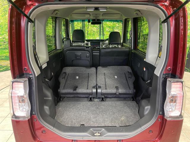 タント カスタムX トップエディションVS SAIII 両側電動ドア 純正8型ナビ 後席モニター 全周囲カメラ 衝突被害軽減システム 禁煙車 ハーフレザーシート シートヒーター ドラレコ コーナーセンサー スマートキー LEDヘッド ビルトインETC(10枚目)