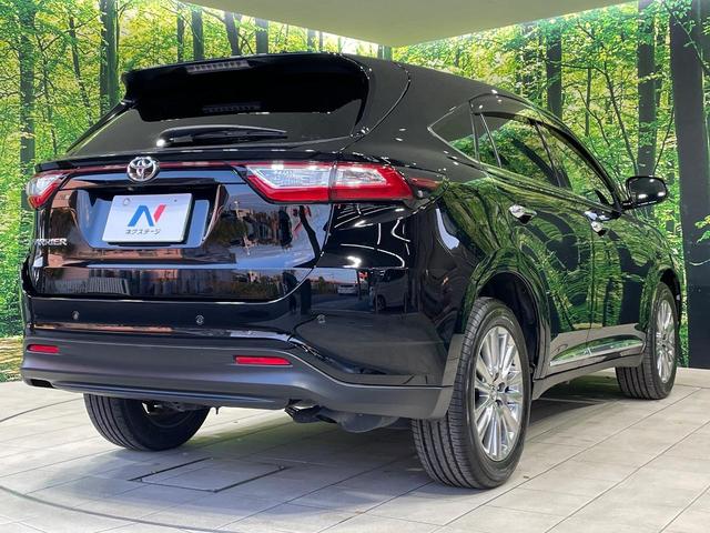 ハリアー プログレス　メーカー９インチナビ　全周囲カメラ　ＪＢＬサウンド　衝突被害軽減システム　電動リアゲート　レザーシート　パワーシート　ドラレコ　コーナーセンサー　スマートキー　ＬＥＤヘッド　ビルトインＥＴＣ　クルコン（17枚目）