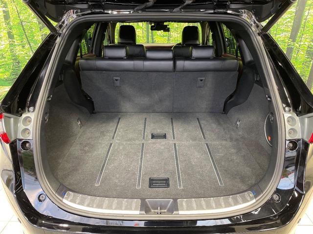 ハリアー プログレス　メーカー９インチナビ　全周囲カメラ　ＪＢＬサウンド　衝突被害軽減システム　電動リアゲート　レザーシート　パワーシート　ドラレコ　コーナーセンサー　スマートキー　ＬＥＤヘッド　ビルトインＥＴＣ　クルコン（48枚目）