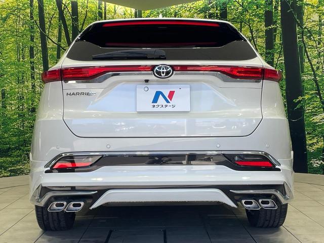 ハリアー Ｚ　レザーパッケージ　モデリスタエアロ　純正１２．３型ナビ　バックカメラ　ＪＢＬサウンド　衝突軽減装置　レーダークルーズ　禁煙車　電動リアゲート　レザーシート　前席シートヒーター　前席シートエアコン　ドラレコ　ＥＴＣ（15枚目）