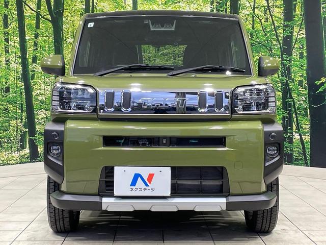 タフト Ｇターボ　クロムベンチャー　ターボ　ガラスルーフ　純正ナビ　全周囲カメラ　衝突被害軽減システム　禁煙車　コーナーセンサー　スマートキー　ＬＥＤヘッド　ルーフレール　ＥＴＣ　純正１５インチアルミ　オートハイビーム　車線逸脱警報（14枚目）