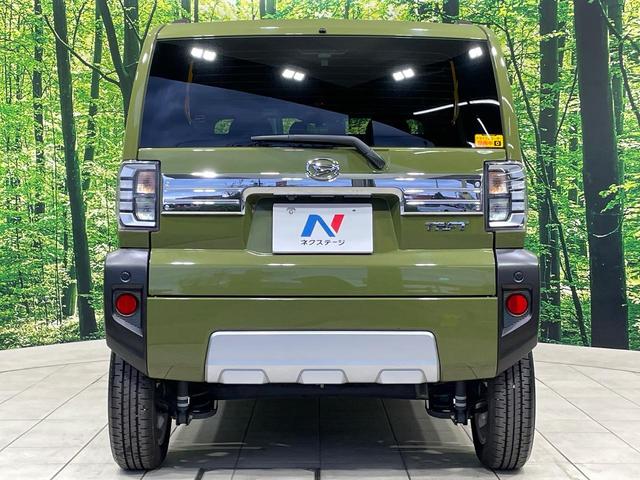 タフト Ｇターボ　クロムベンチャー　ターボ　ガラスルーフ　純正ナビ　全周囲カメラ　衝突被害軽減システム　禁煙車　コーナーセンサー　スマートキー　ＬＥＤヘッド　ルーフレール　ＥＴＣ　純正１５インチアルミ　オートハイビーム　車線逸脱警報（15枚目）