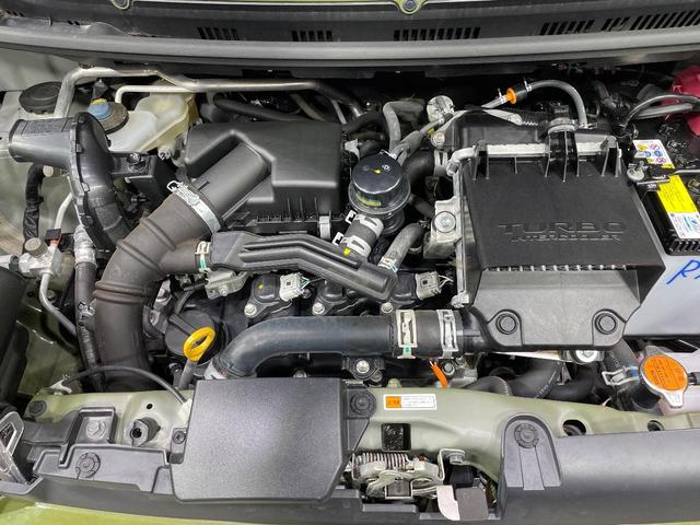 タフト Ｇターボ　クロムベンチャー　ターボ　ガラスルーフ　純正ナビ　全周囲カメラ　衝突被害軽減システム　禁煙車　コーナーセンサー　スマートキー　ＬＥＤヘッド　ルーフレール　ＥＴＣ　純正１５インチアルミ　オートハイビーム　車線逸脱警報（18枚目）