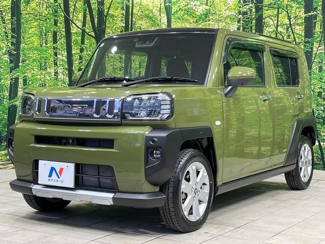 タフト Ｇターボ　クロムベンチャー　ターボ　ガラスルーフ　純正ナビ　全周囲カメラ　衝突被害軽減システム　禁煙車　コーナーセンサー　スマートキー　ＬＥＤヘッド　ルーフレール　ＥＴＣ　純正１５インチアルミ　オートハイビーム　車線逸脱警報（24枚目）