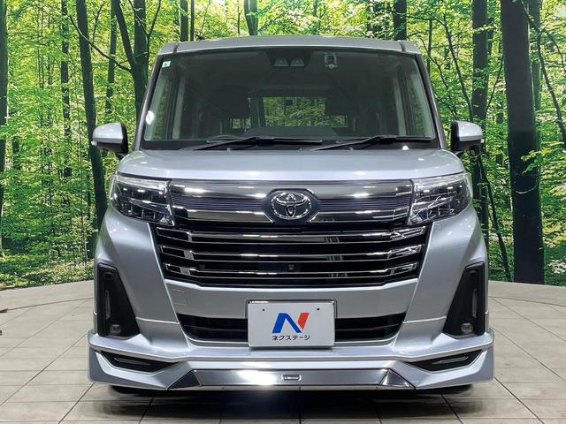 ルーミー カスタムG 両側電動ドア 純正SDナビ 全周囲カメラ 衝突被害軽減システム レーダークルーズ 禁煙車 ドラレコ コーナーセンサー スマートキー LEDヘッド ビルトインETC 純正14インチアルミ オートライト(12枚目)