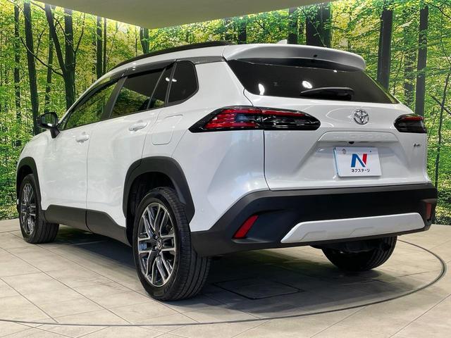 カローラクロス ハイブリッド　Ｚ　ガラスルーフ　全周囲カメラ　衝突被害軽減システム　レーダークルーズ　禁煙車　電動リアゲート　ハーフレザーシート　前席シートエアコン　パワーシート　コーナーセンサー　スマートキー（57枚目）