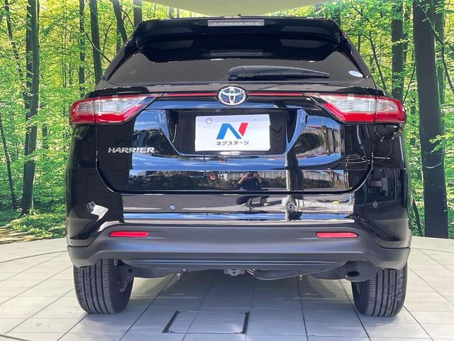 ハリアー エレガンス　ＢＩＧ－Ｘ１０型ナビ　バックカメラ　衝突軽減装置　レーダークルーズ　パワーシート　コーナーセンサー　スマートキー　ＬＥＤヘッド　ビルトインＥＴＣ　純正１７インチアルミ　オートハイビーム　車線逸脱警報（15枚目）