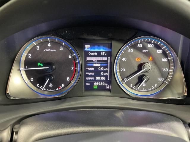 ハリアー エレガンス　ＢＩＧ－Ｘ１０型ナビ　バックカメラ　衝突軽減装置　レーダークルーズ　パワーシート　コーナーセンサー　スマートキー　ＬＥＤヘッド　ビルトインＥＴＣ　純正１７インチアルミ　オートハイビーム　車線逸脱警報（41枚目）