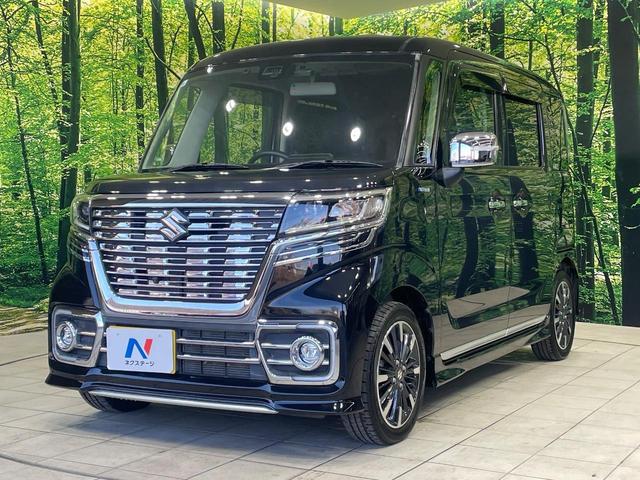 スペーシアカスタム ハイブリッドＸＳ　両側電動ドア　純正８インチＳＤナビ　全周囲カメラ　衝突被害軽減システム　禁煙車　ハーフレザーシート　シートヒーター　ドラレコ　コーナーセンサー　スマートキー　ＬＥＤヘッド　ビルトインＥＴＣ（24枚目）