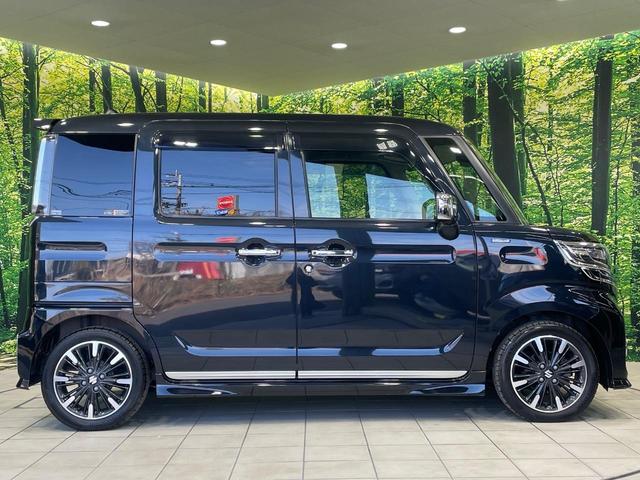 スペーシアカスタム ハイブリッドＸＳ　両側電動ドア　純正８インチＳＤナビ　全周囲カメラ　衝突被害軽減システム　禁煙車　ハーフレザーシート　シートヒーター　ドラレコ　コーナーセンサー　スマートキー　ＬＥＤヘッド　ビルトインＥＴＣ（25枚目）