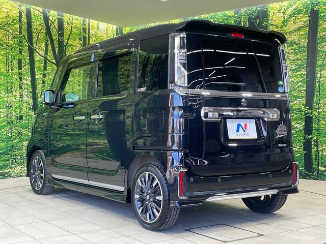 スペーシアカスタム ハイブリッドＸＳ　両側電動ドア　純正８インチＳＤナビ　全周囲カメラ　衝突被害軽減システム　禁煙車　ハーフレザーシート　シートヒーター　ドラレコ　コーナーセンサー　スマートキー　ＬＥＤヘッド　ビルトインＥＴＣ（26枚目）