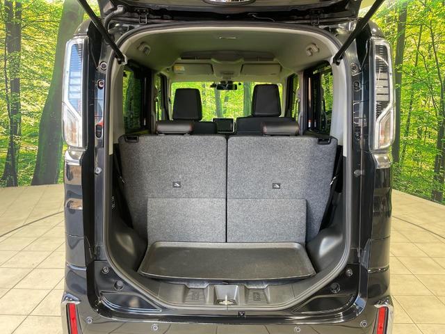 スペーシアカスタム ハイブリッドＸＳ　両側電動ドア　純正８インチＳＤナビ　全周囲カメラ　衝突被害軽減システム　禁煙車　ハーフレザーシート　シートヒーター　ドラレコ　コーナーセンサー　スマートキー　ＬＥＤヘッド　ビルトインＥＴＣ（30枚目）