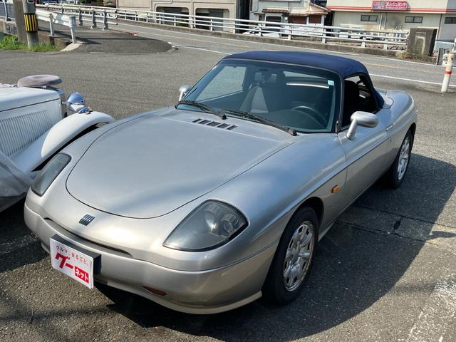バルケッタ 　ディーラー車　左ハンドル　前期最終型　５速マニュアル　幌　ＨＩＤヘッドライト　新品コニショック　タイミングベルト交換済み　サーモスタット新品交換（2枚目）